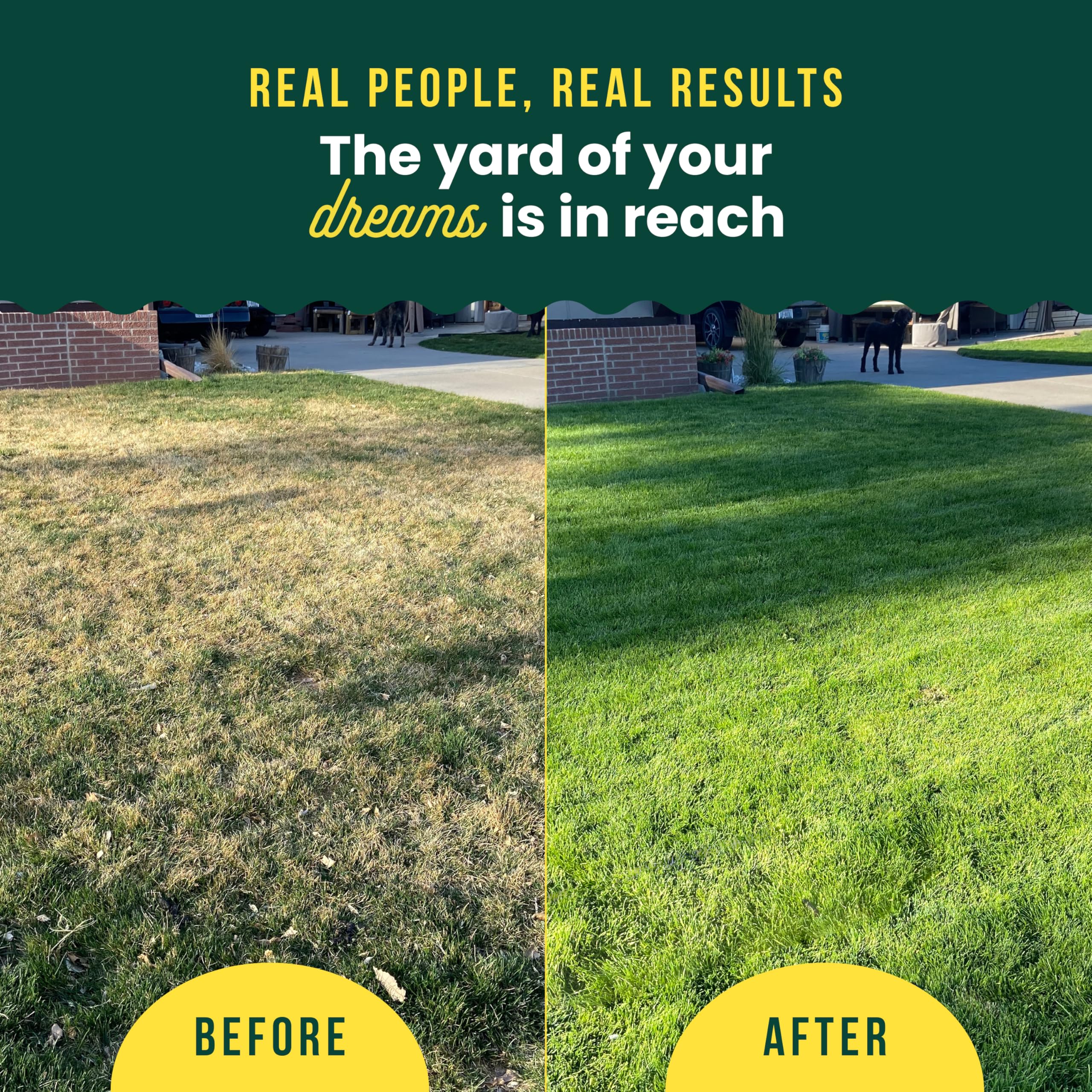 Sunday sprayer attachment enables precise, mess-free application.