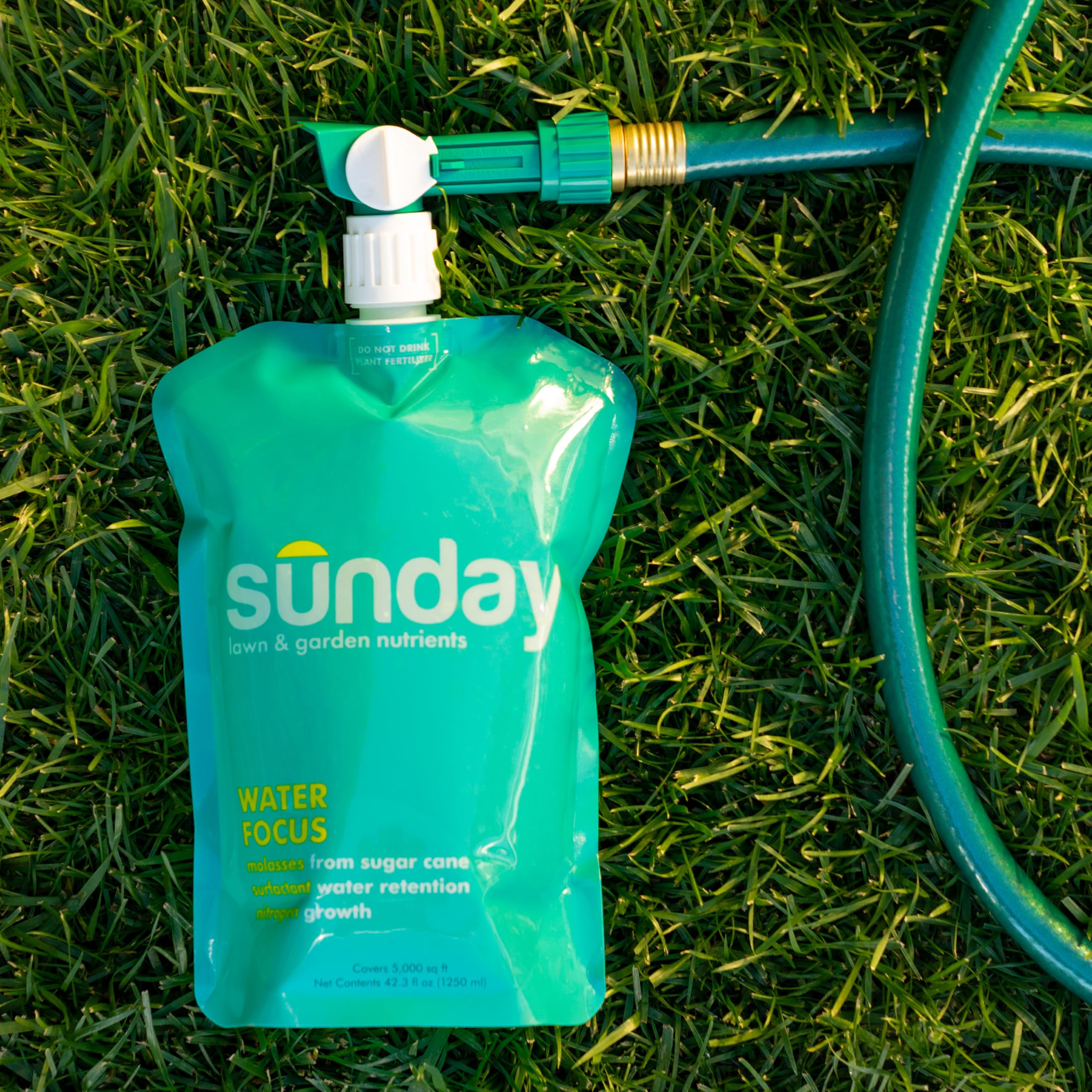 SUNDAY Water Focus ready-to-use protocol supports spring to fall lawn care.