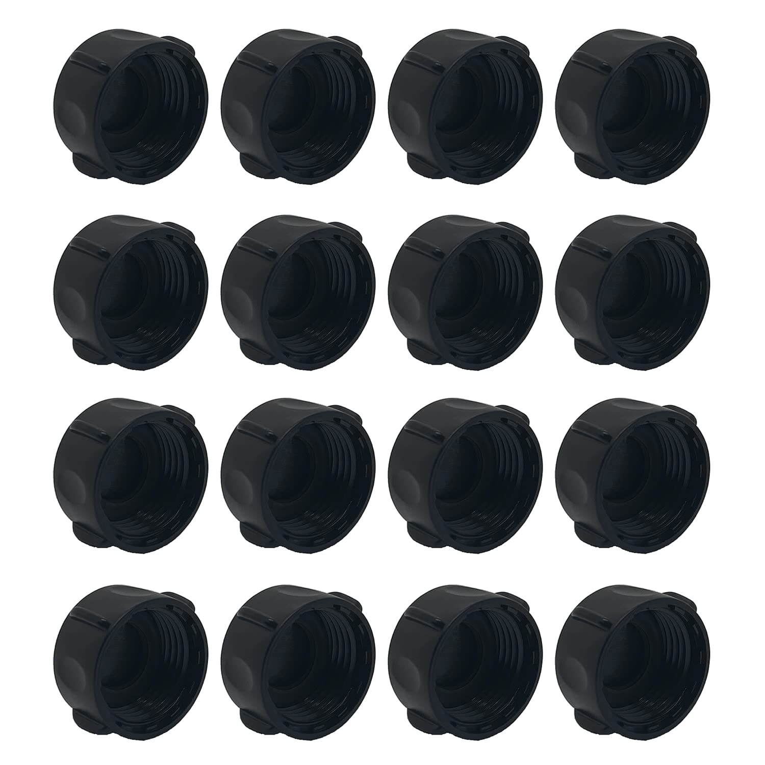 SundayEighting 16-pack hose end caps protect 3/4 in garden hose ends.