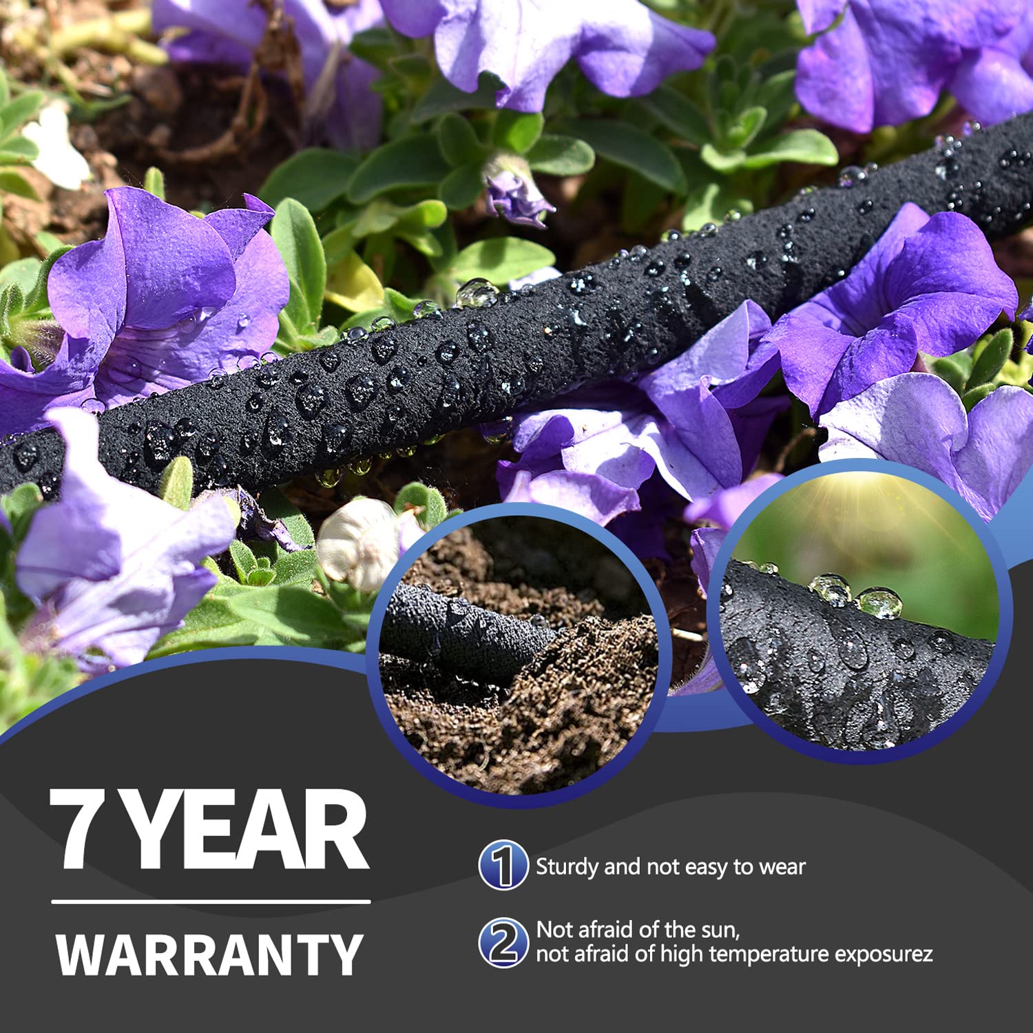 Suneed garden use-case ideal for vegetables and lawns