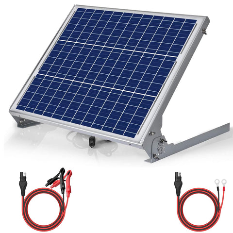 SUNER POWER 12V 50W panel front view for portable off-grid charging on boats or RVs