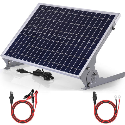 SUNER POWER 12V solar panel kit delivers reliable maintenance charging for batteries.