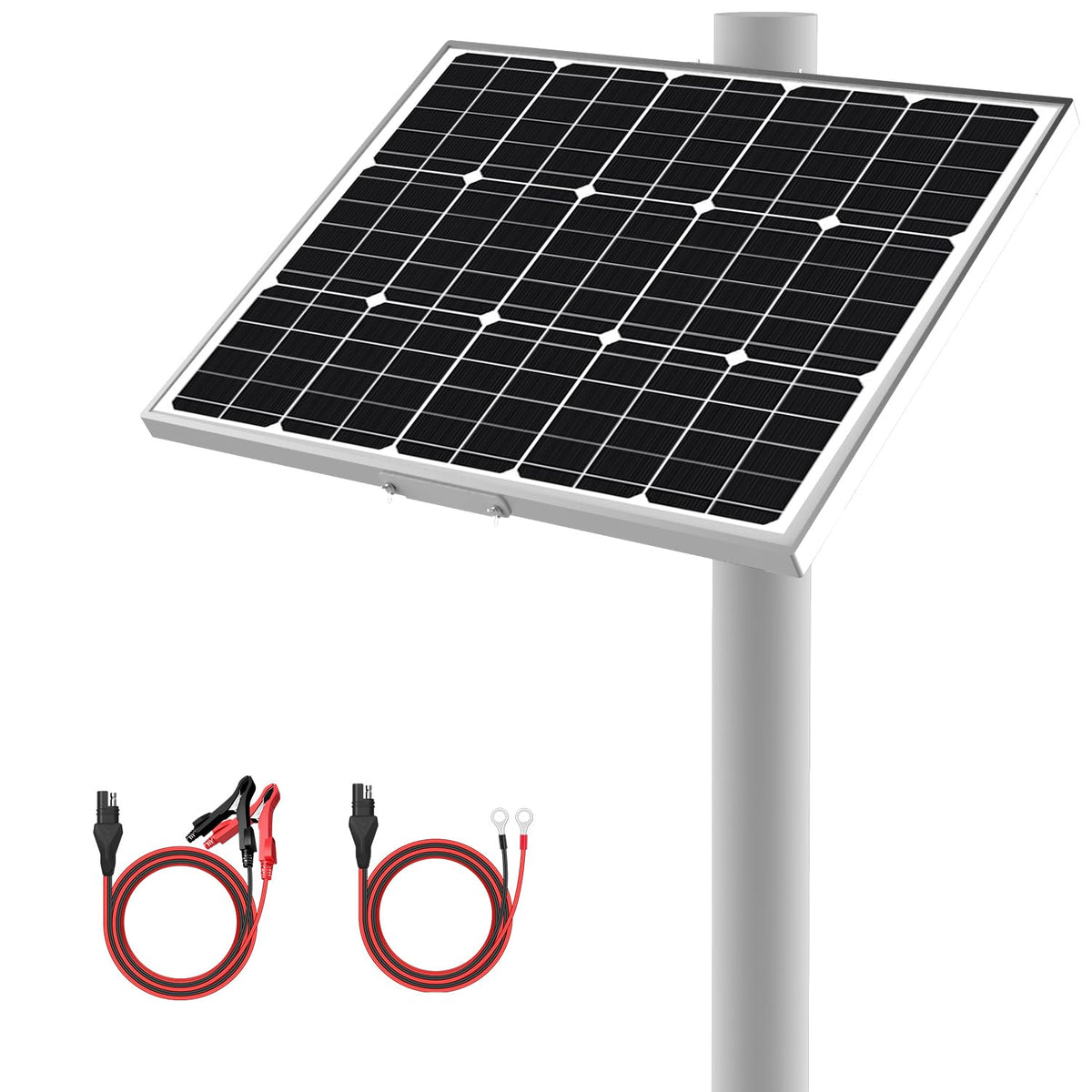SUNER POWER 12V solar panel for steady trickle charging on boats and cars
