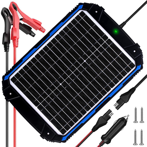 SUNER POWER 20W panel front view with weatherproof design.