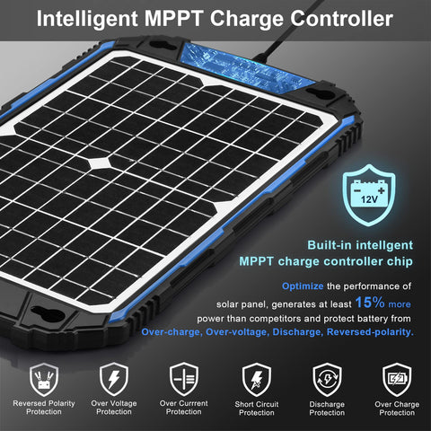 SUNER POWER Ultra-Smart MPPT controller boosts charging efficiency.