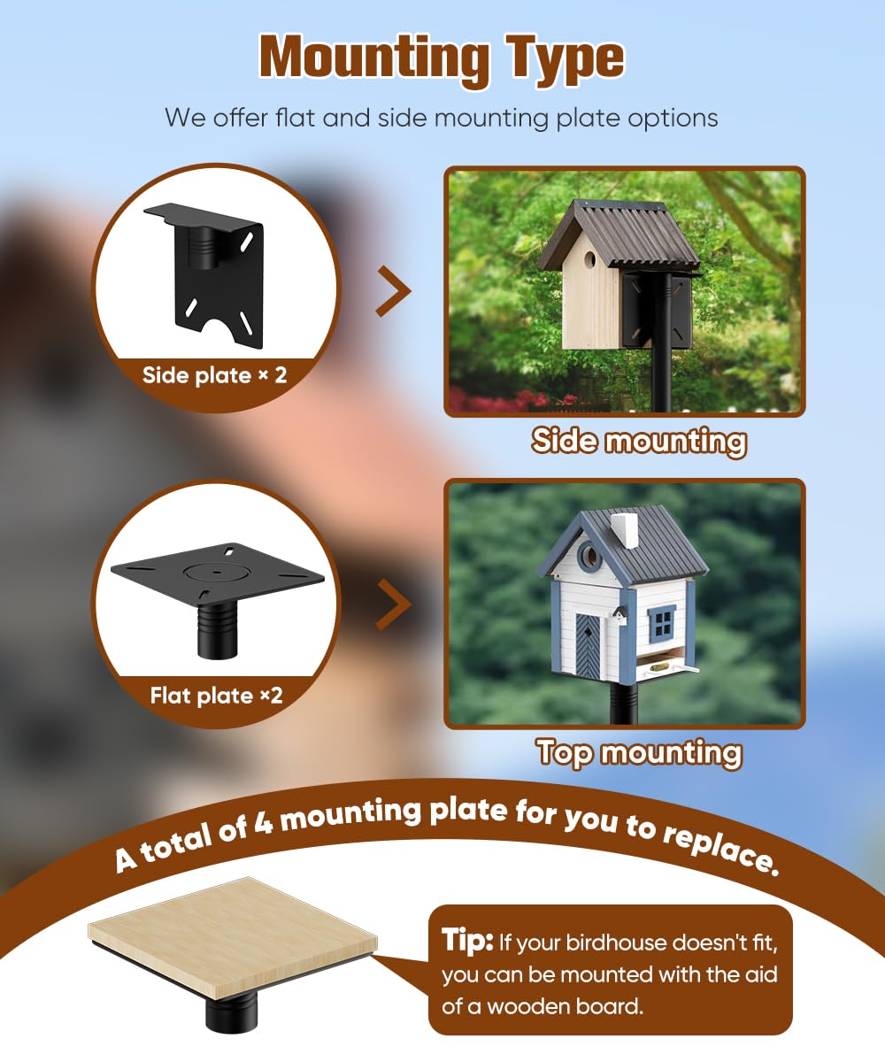 Sungaryard durable steel stand with powder-coated finish resists rust