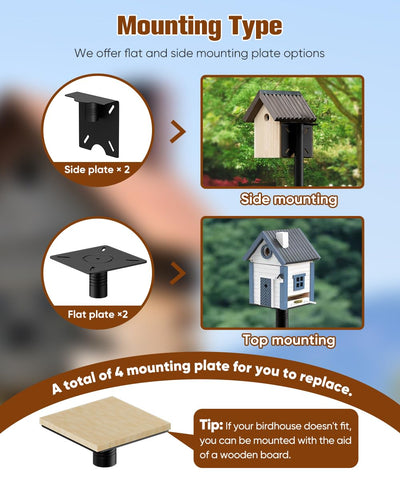 Sungaryard durable steel stand with powder-coated finish resists rust