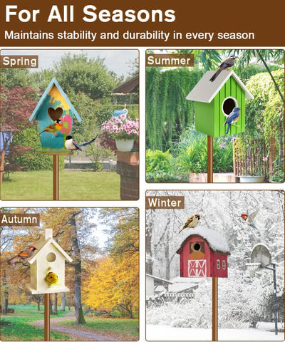 Easy outdoor installation with included hardware and instructions