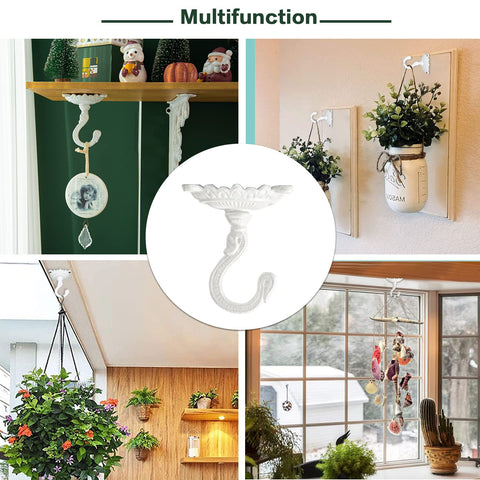 Sungmor hook holds bird feeders with robust construction