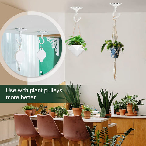 Sungmor two-pack swag hook set for versatile ceiling displays