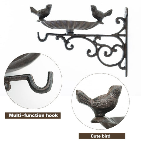 Sungmor planter hanger hook decor for flowers and wind chimes
