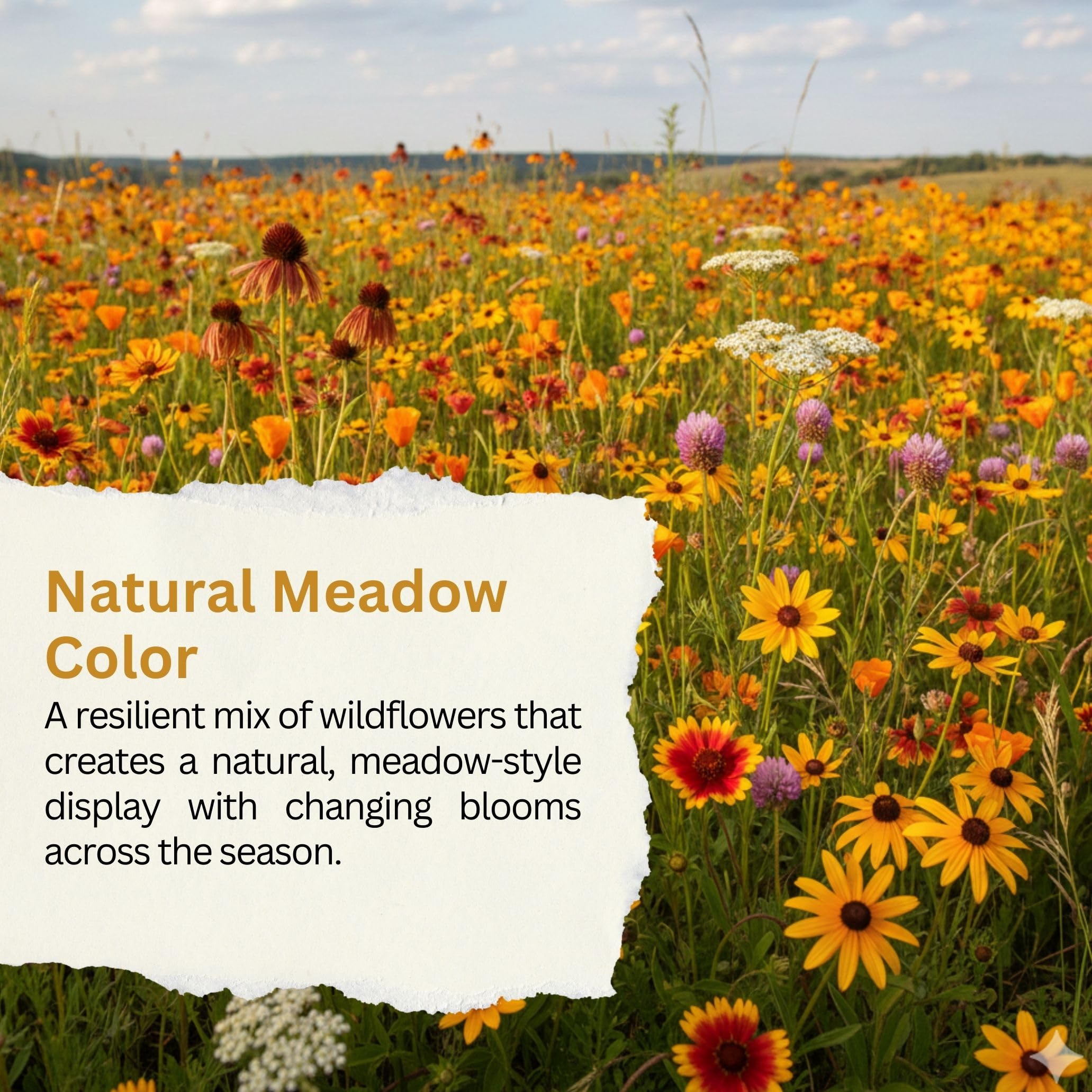 SunHaven Seeds drought-ready garden choice; supports biodiversity with low-water needs.