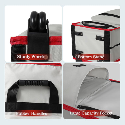 SUNICO triple-handle system offers flexible loading options.