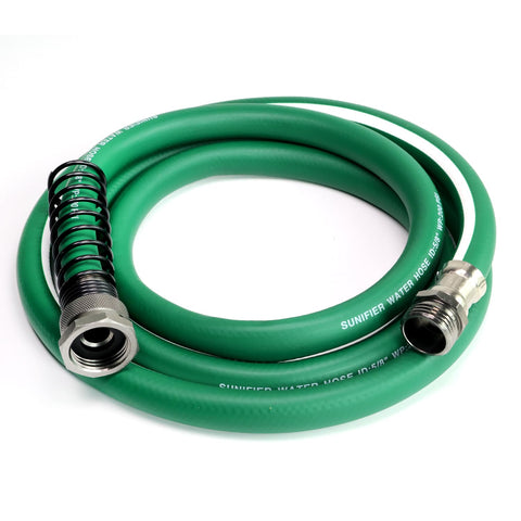 Sunifier Short Garden Hose 6ft green for lawn and car washing