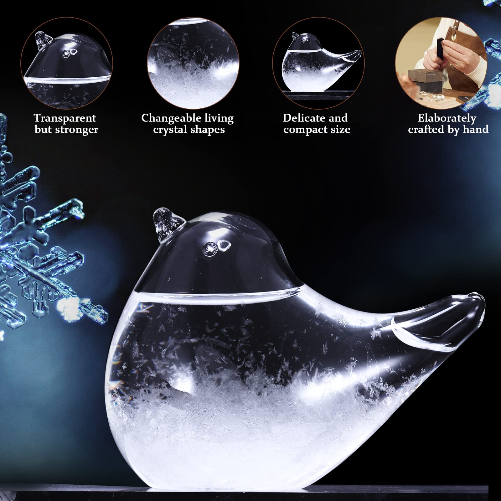 SUNJULY Storm Glass showcases historical design for refined homes.