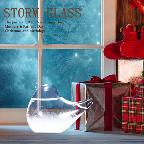 SUNJULY Storm Glass office decor adds timeless aesthetic to any workspace.