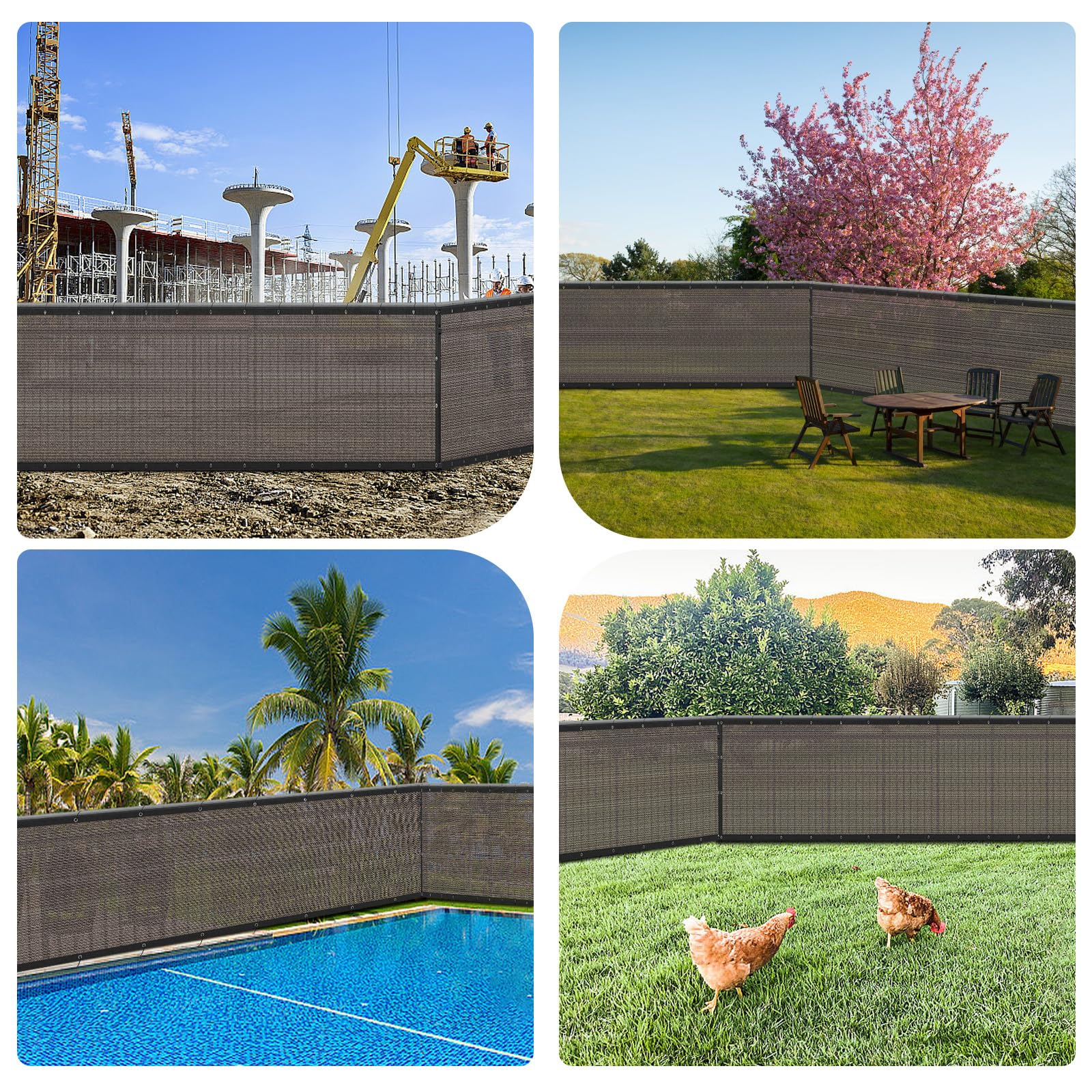 SUNLAX dust-hiding feature helps maintain a cleaner outdoor space.