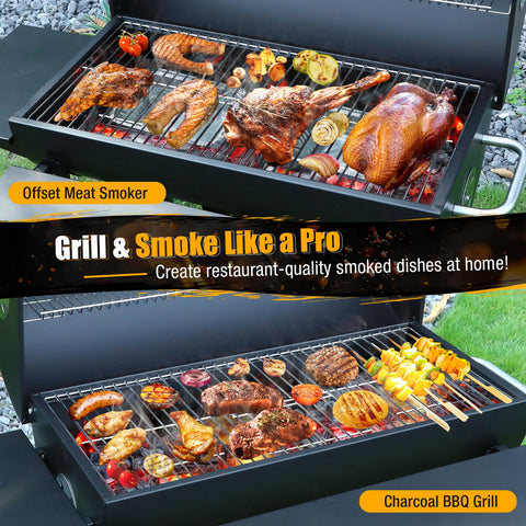 SUNLIFER foldable front table and side shelf organize condiments