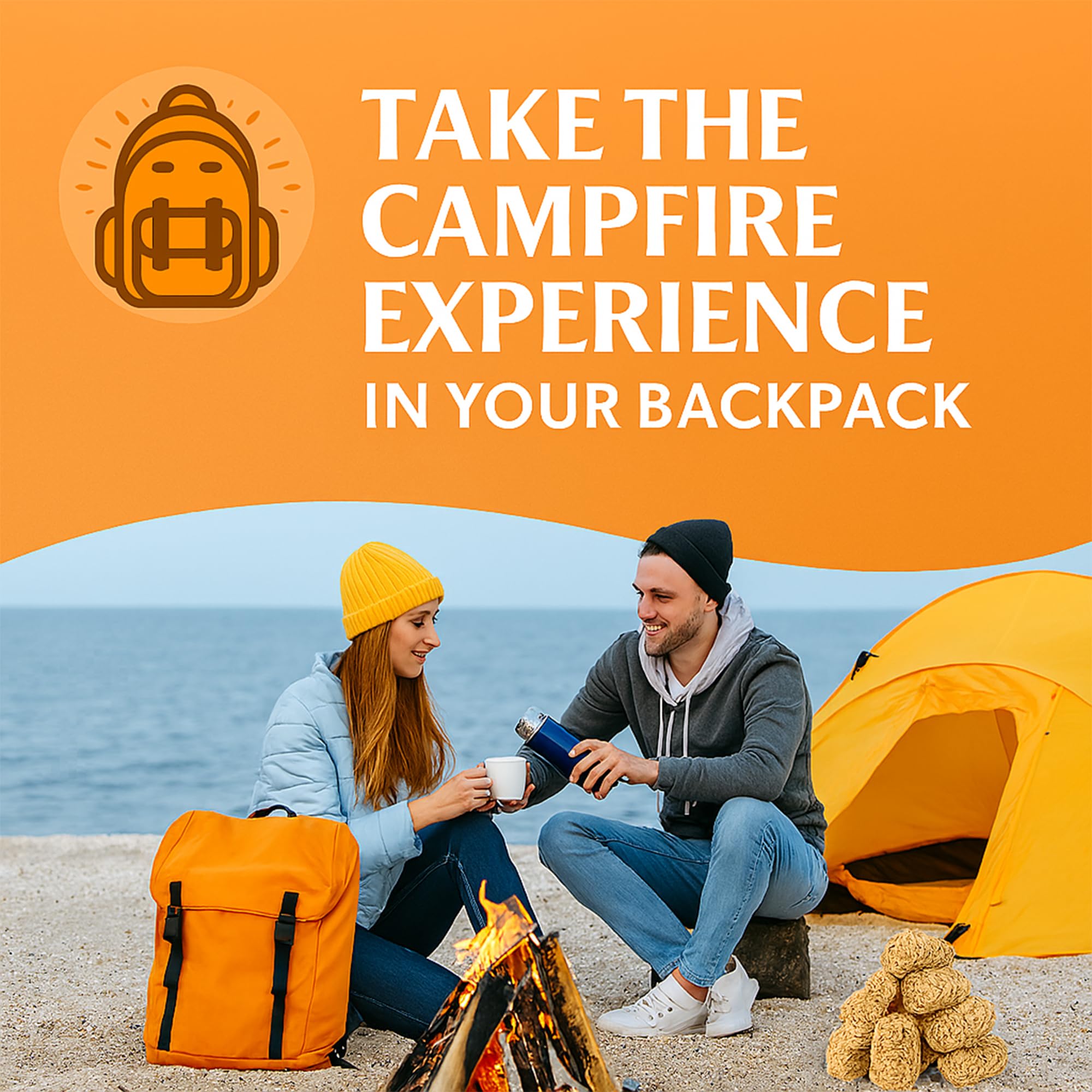 SUNLIFER compact pack fits emergency kits and backpacks.