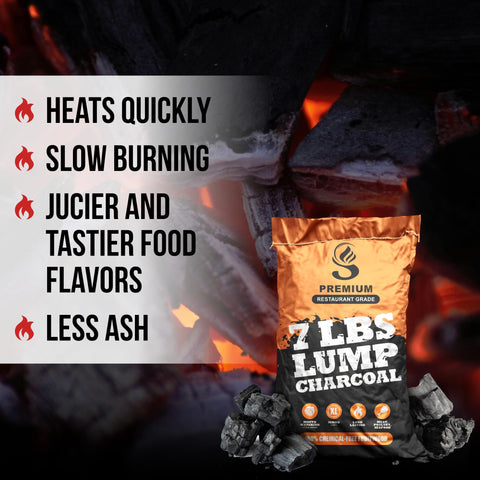 Sunlight Charcoal natural and chemical-free for a clean burn.