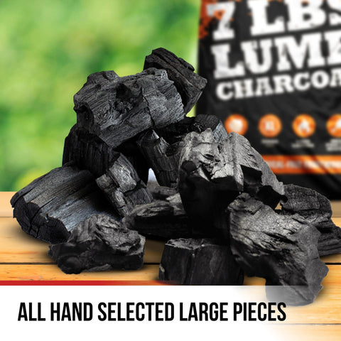 Sunlight Charcoal lumps deliver steady heat for searing and slow smoking.