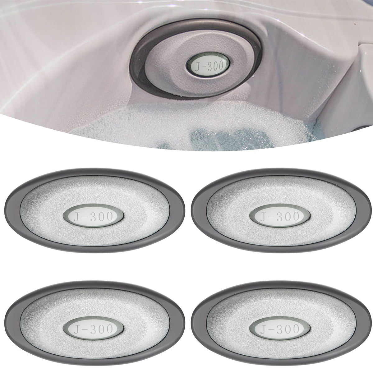 Sunluway 4-pack spa oval pillow insert with back mount for J-300 series comfort