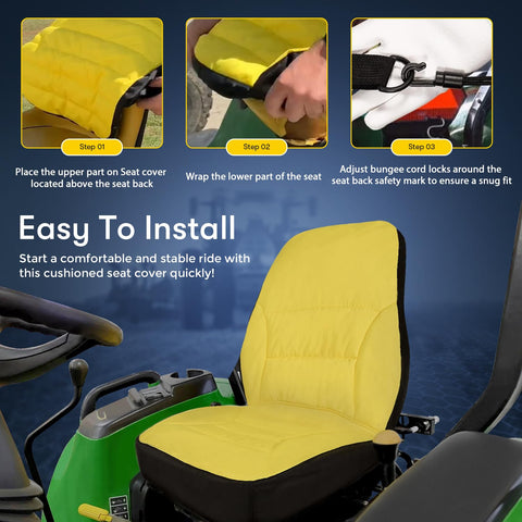 Sunluway LP95233 weather-resistant seat cover guarding against sun and rain