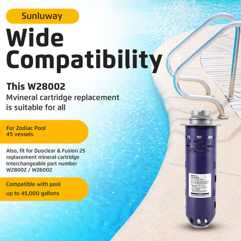 Sunluway reduces odors for a more pleasant swim.