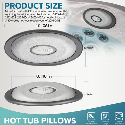 Sunluway spa upgrade neck pillow adds visual appeal and comfort