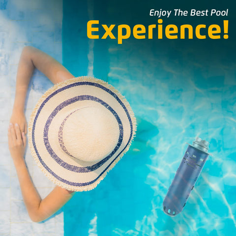 Sunluway helps keep pool water clear and inviting.