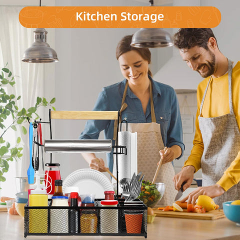 Sunmeg Grill Caddy rust-resistant finish withstands outdoor use