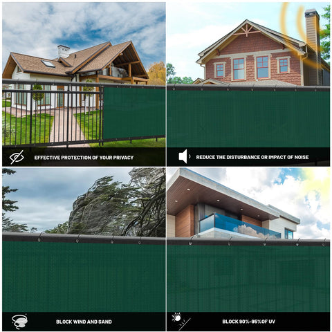 Sunny Guard custom-size privacy screen showcasing flexible outdoor fit