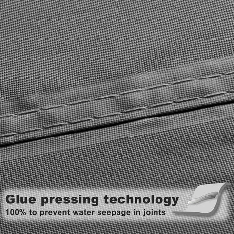 Sunny Guard close-up of tear-resistant fabric with PU coating for durability.