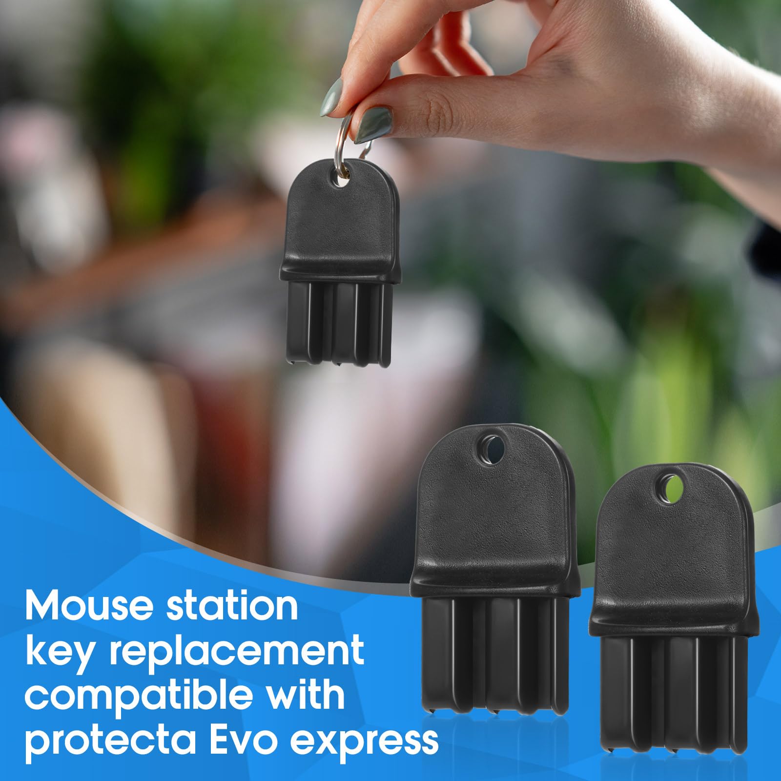 Sunnychicc spare keys simplify refilling and maintenance tasks.