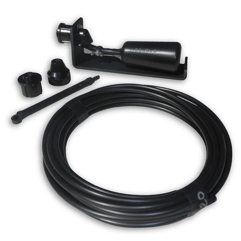 Sunnydaze Decor water auto-fill system floating unit maintains fountain water level effortlessly.
