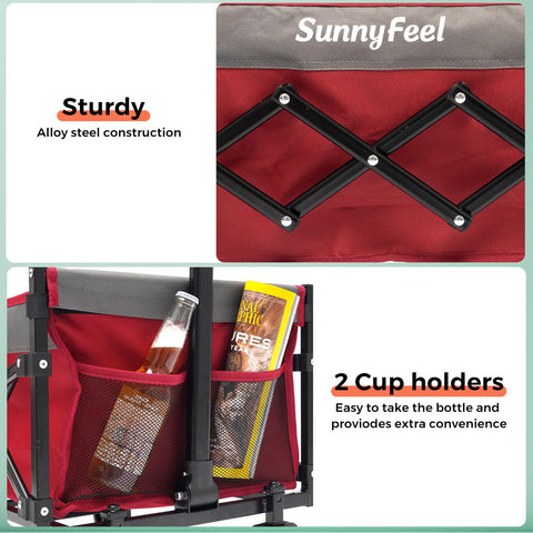 SunnyFeel wagon extended tailgate adds 50 percent extra space.