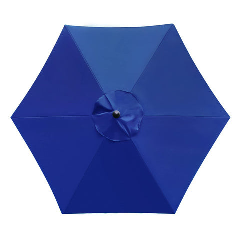 Sunnyglade 7.5ft navy canopy fits 6-rib market umbrellas for broad shade