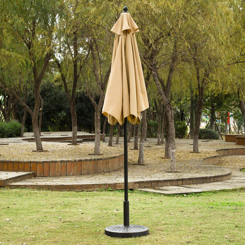Sunnyglade aluminum pole keeps the canopy stable and light for simple storage.