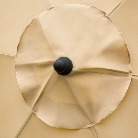 Sunnyglade vented top promotes airflow, helping shade stay cooler on sunny days.