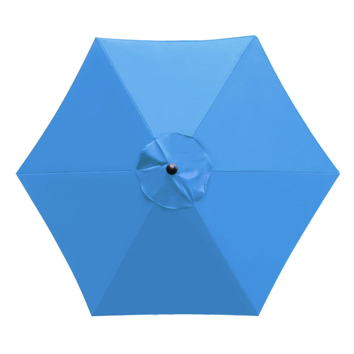 Sunnyglade 7.5ft blue umbrella canopy replacement fitting most market umbrellas