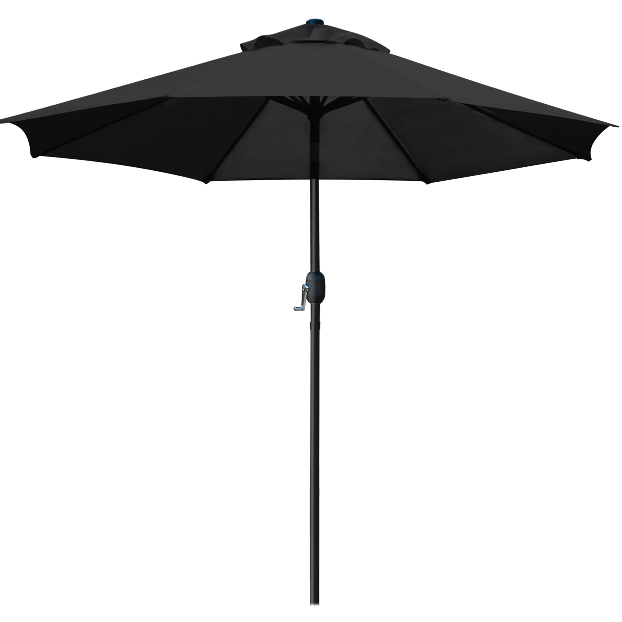 Sunnyglade 9ft patio umbrella open over table for shade
