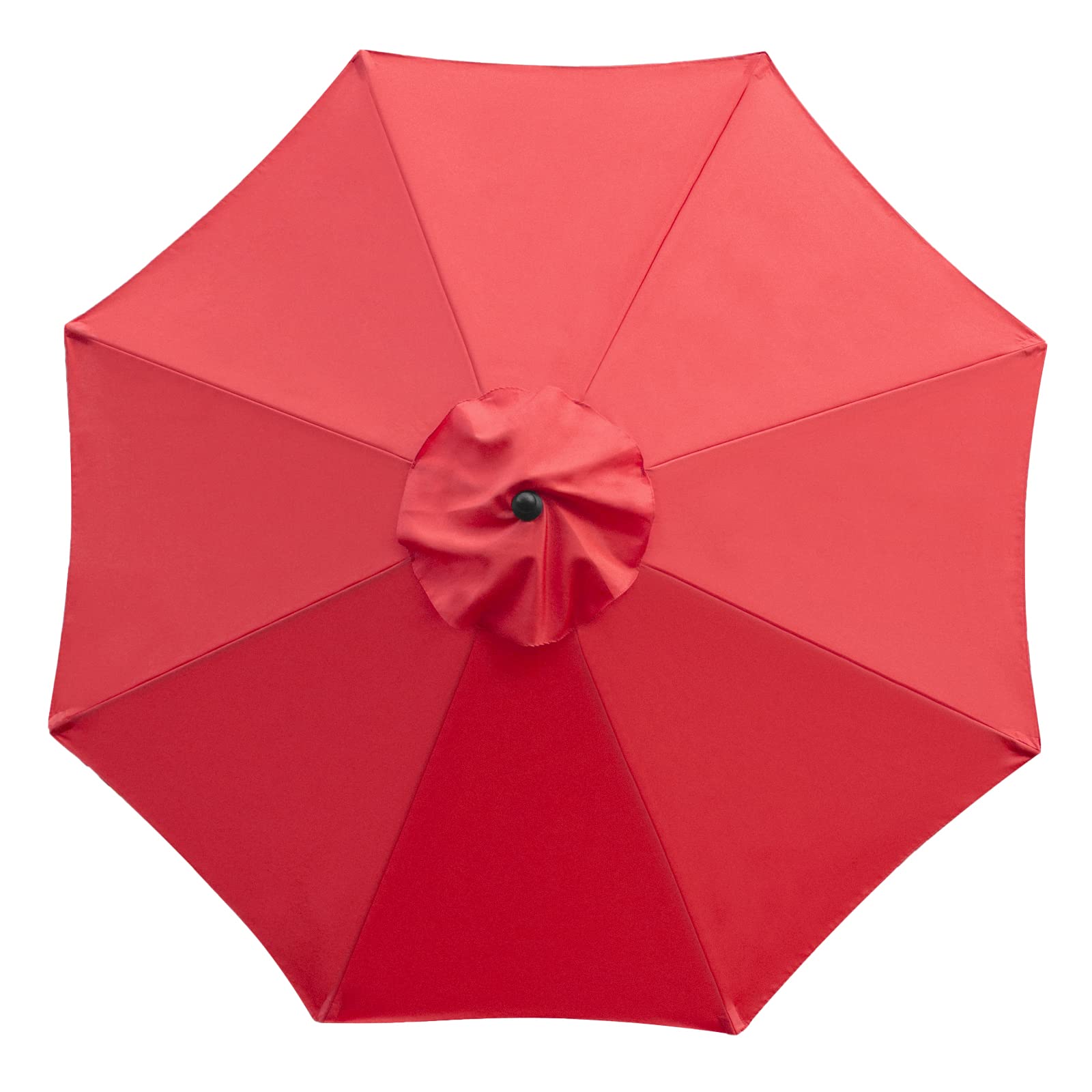 Sunnyglade 9ft replacement canopy in red fits most market umbrellas.