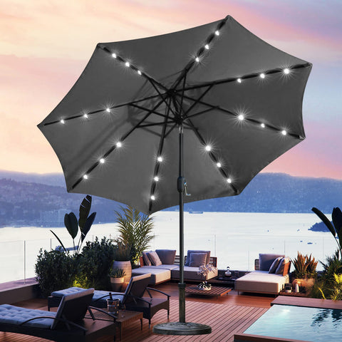 Sunnyglade umbrella with air vent top improves stability in wind