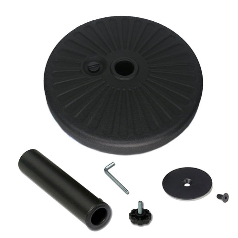 Sunnyglade rust-free HDPE base resists weather and wear