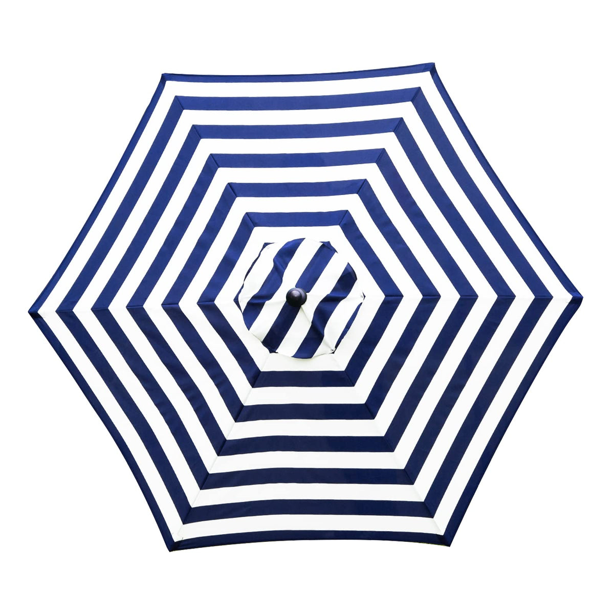 Sunnyglade blue and white canopy for 7.5 ft umbrellas with stable shade