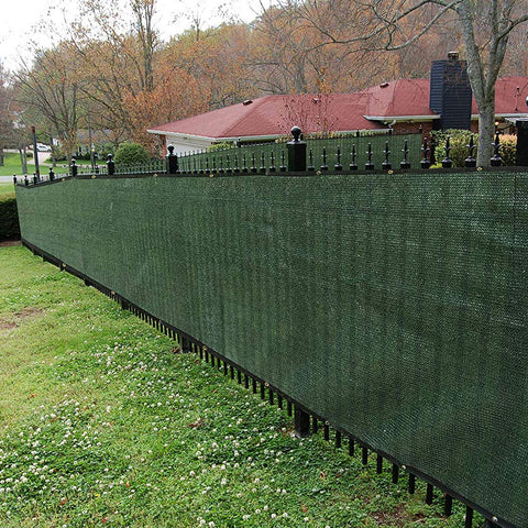 Sunnyglade breathable weave allows water and air to pass for plant-friendly privacy