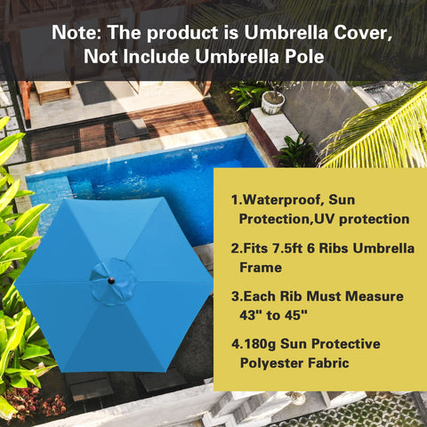 Sunnyglade universal canopy fits wood, steel, and aluminum frames