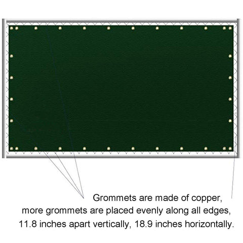 Sunnyglade green privacy fabric designed for garden and yard seclusion