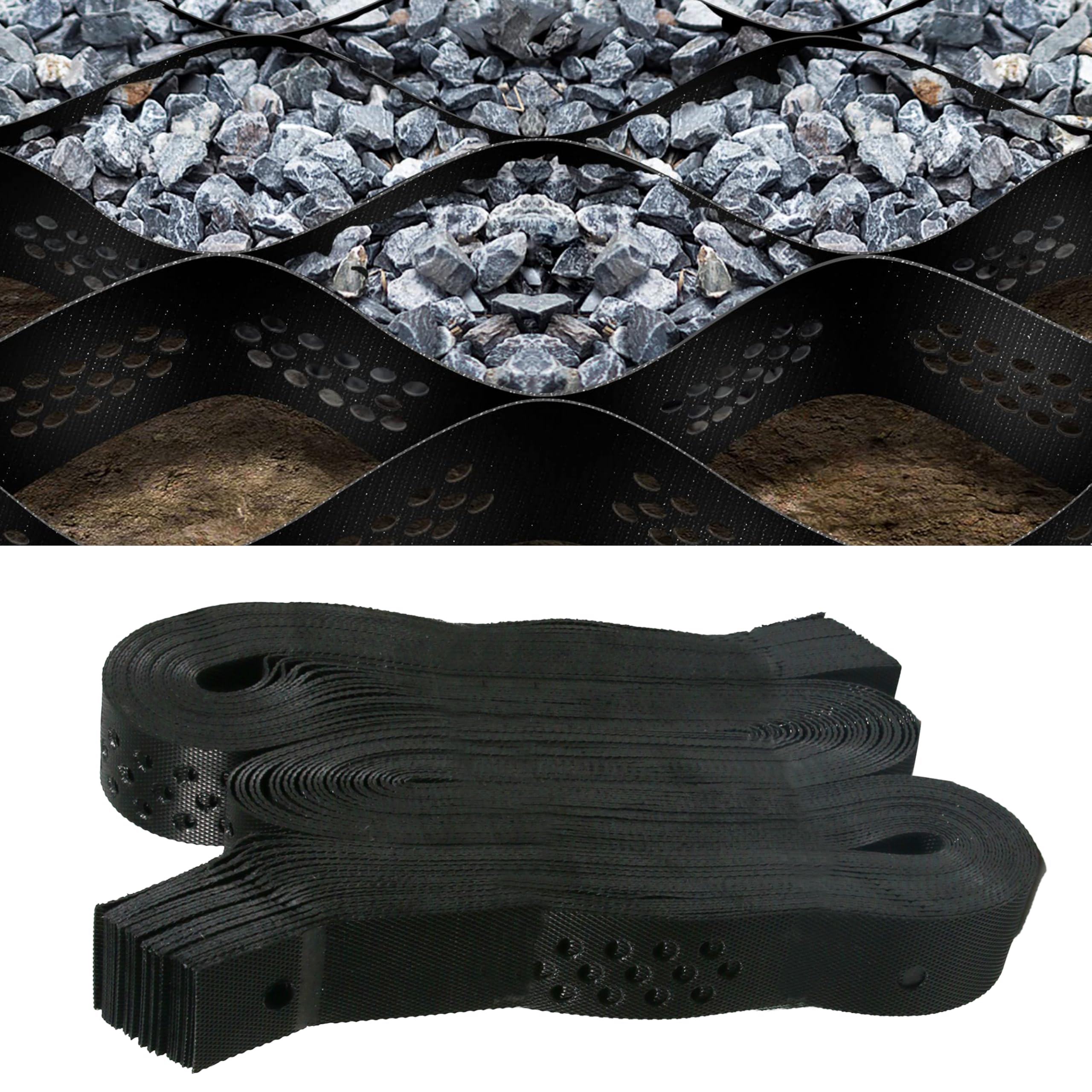 Sunnyglade ground grid 2inch depth stabilizes slopes and walkways.