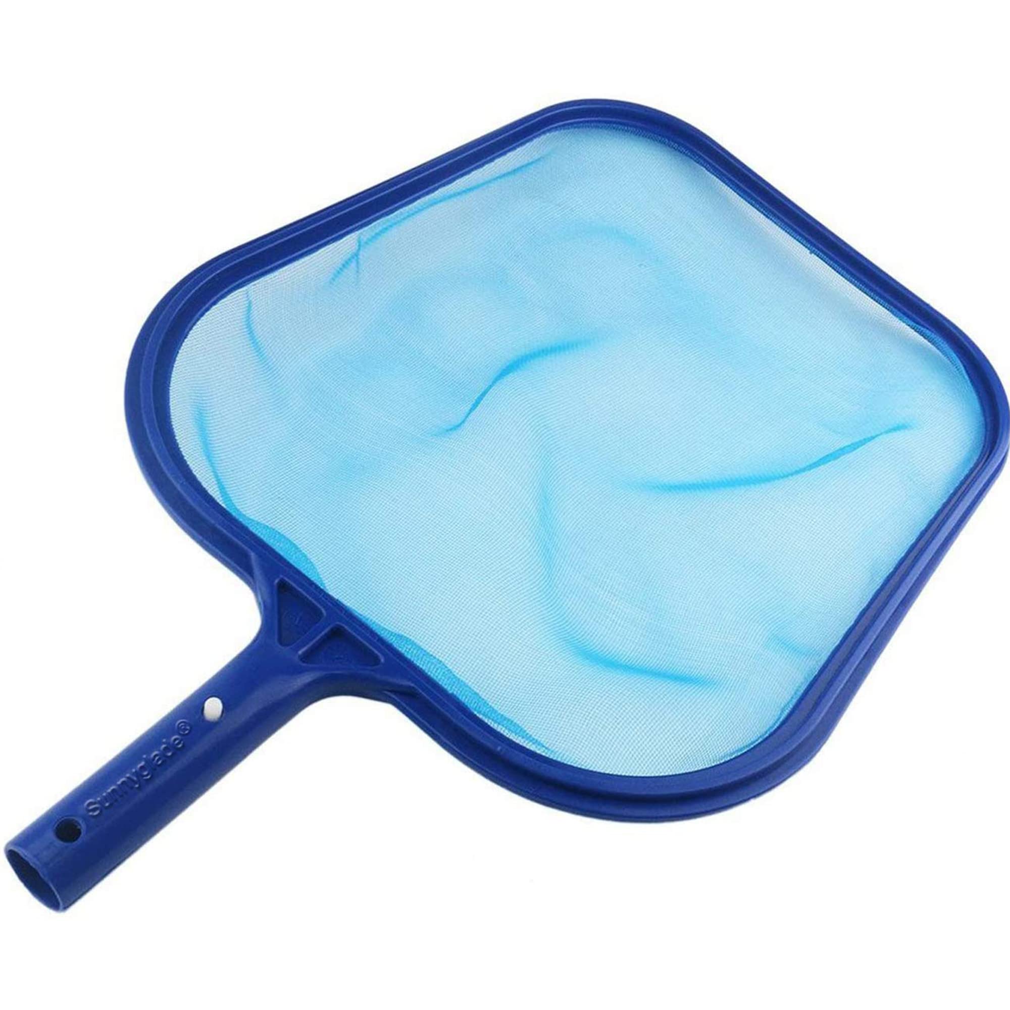 Sunnyglade heavy-duty leaf rake frame net for fast pool debris removal.